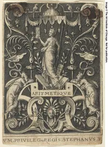 Arithmetic, n.d. Creator: Etienne Delaune