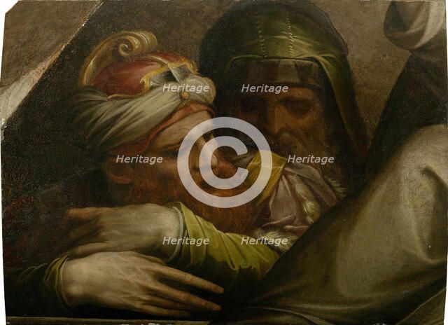 Arius and Sabellius. From the Triumph of Saint Thomas Aquinas over the heretics, c1570. Creator: Vasari; Giorgio (1511-1574).