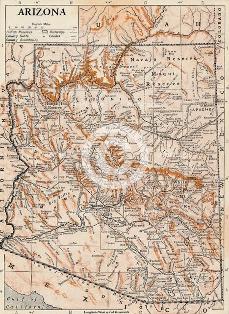 'Arizona'. Artist: Unknown.