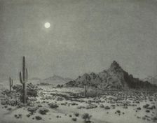 Arizona Night, 1930. Creator: George Elbert Burr