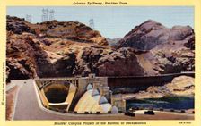 Arizona Spillway, Boulder Dam, Arizona/Nevada, USA, 1940