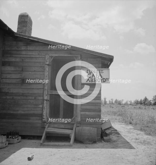 Arkansas cafe, 1937. Creator: Dorothea Lange.