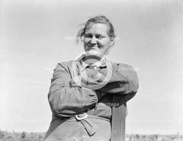 Arkansas mother, Tulare County, CA, 1938. Creator: Dorothea Lange.