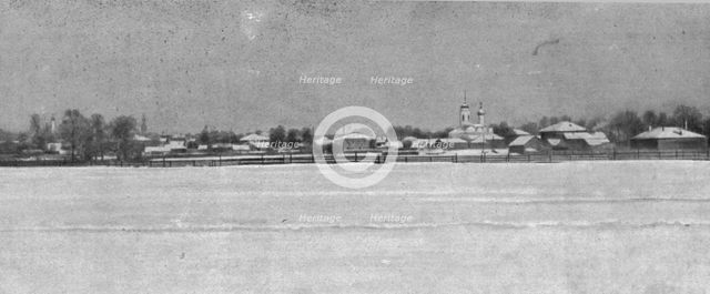 ''Arkhangelsk; vue generale d'Arkhangelsk, sur la Dvina septentrionale.', 1916. Creator: Unknown.