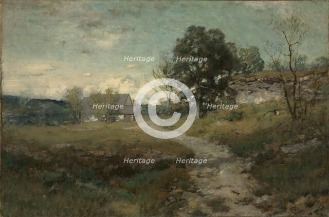 Arkville Landscape, 1880s. Creator: Alexander H. Wyant (American, 1836-1892).