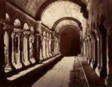 Arles, Cloitre St. Trophime, ca. 1861. Creator: Edouard Baldus