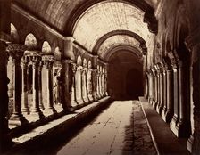 Arles, Cloitre St. Trophime, ca. 1861. Creator: Edouard Baldus