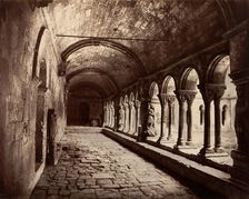 Arles, Cloitre St. Trophime, ca. 1861. Creator: Edouard Baldus