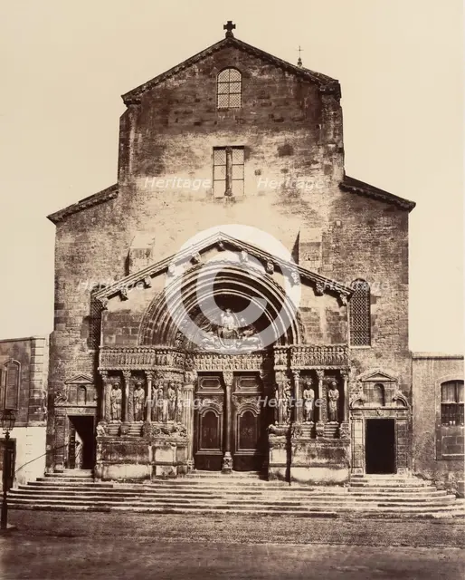 Arles, St. Trophime, 1861 or after. Creator: Edouard Baldus.