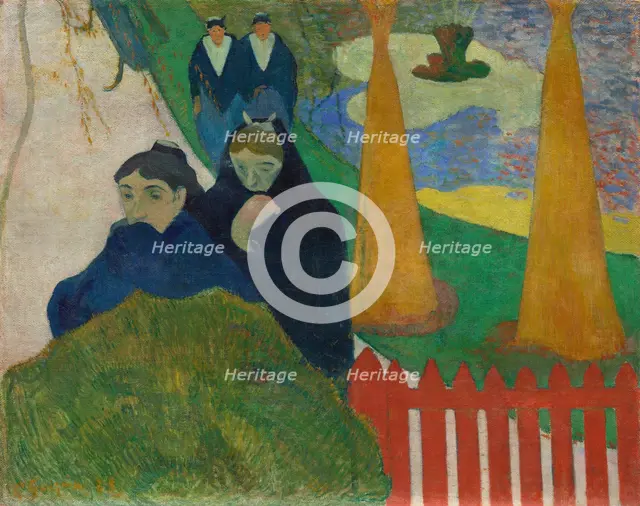 Arlésiennes (Mistral), 1888. Creator: Paul Gauguin.