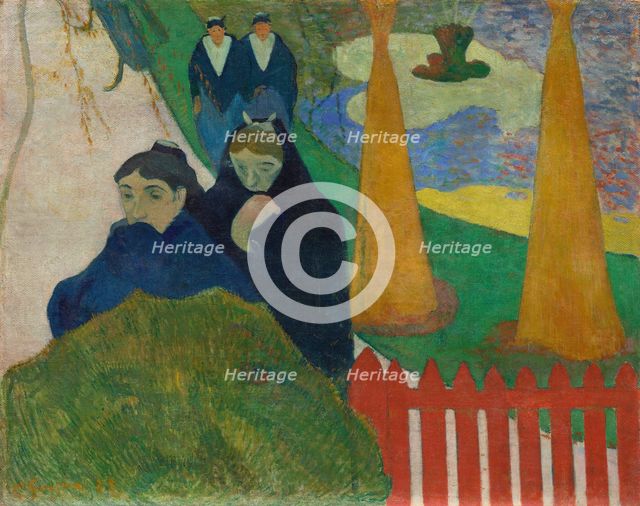 Arlésiennes (Mistral), 1888. Creator: Paul Gauguin.