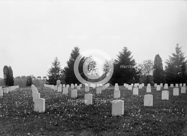 Arlington National Cemetery - Views, 1912. Creator: Harris & Ewing.