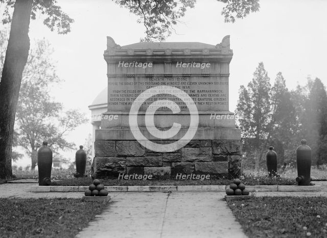 Arlington National Cemetery - Views, 1912. Creator: Harris & Ewing.