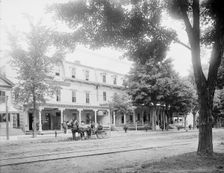 Arlington and Worden Hotels, Lake George, N.Y., The, c1904. Creator: Unknown