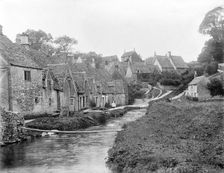 Arlington Row, Bibury, Gloucesrershire, 1901. Artist: Henry Taunt