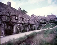Arlington Row, Bibury, Gloucestershire, c1955. Creator: Arthur Charles Kirby Ware