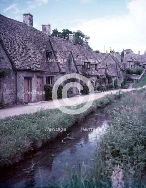 Arlington Row, Bibury, Gloucestershire, c1955. Creator: Arthur Charles Kirby Ware.