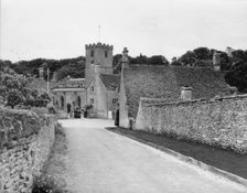 Arlington Row, Bibury, Gloucestershire, c1955. Creator: Arthur Charles Kirby Ware
