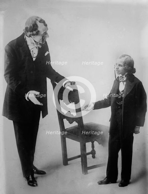 Arliss & Geo. Tobin as "Disraeli", 1912. Creator: Bain News Service.