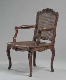 Arm Chair, c.1740. Creator: René Cresson (French, c. 1705-c. 1749)