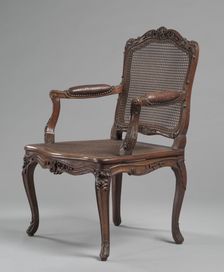 Arm Chair, c.1740. Creator: René Cresson (French, c. 1705-c. 1749)