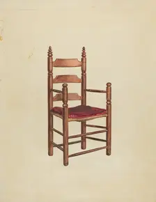 Arm Chair, c. 1940. Creator: Florence Choate