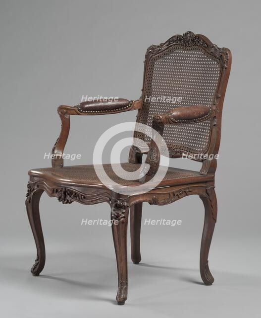 Arm Chair, c.1740. Creator: René Cresson (French, c. 1705-c. 1749).