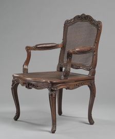 Arm Chair, c.1740. Creator: René Cresson (French, c. 1705-c. 1749)