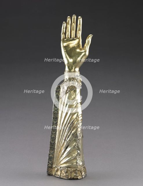 Arm Reliquary of the Apostles, c. 1190. Creator: Unknown.
