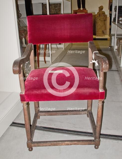 Armchair, 1500s. Creator: Unknown.