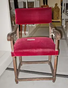 Armchair, 1500s. Creator: Unknown