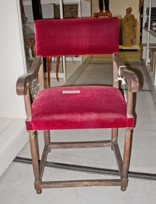 Armchair, 1500s. Creator: Unknown