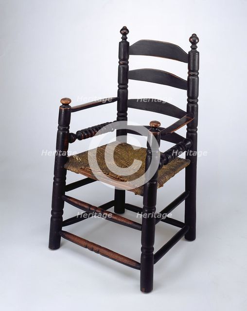 Armchair, 1670/1700. Creator: Unknown.