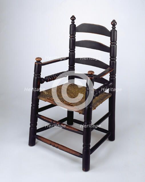 Armchair, 1670/1700. Creator: Unknown.