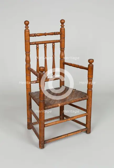 Armchair, 1680/1710. Creator: Unknown.
