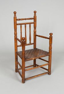Armchair, 1680/1710. Creator: Unknown