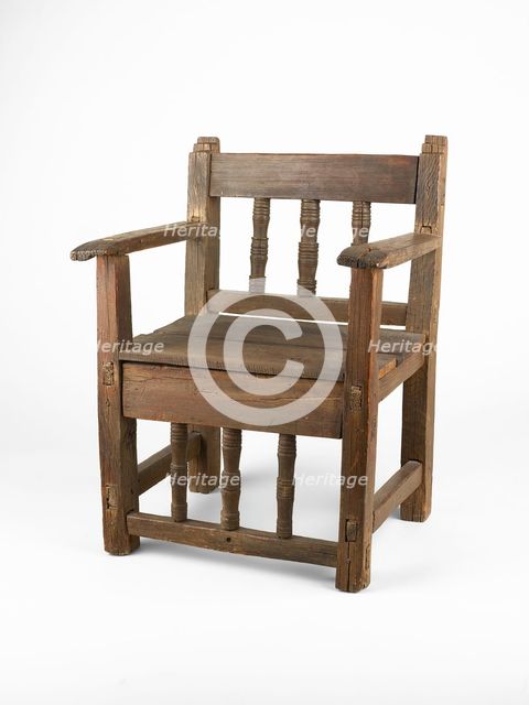 Armchair, 1780/1830. Creator: Unknown.