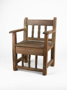 Armchair, 1780/1830. Creator: Unknown