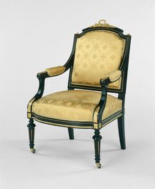 Armchair, 1856/65. Creator: Leon Marcotte