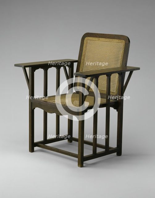 Armchair, 1894/96. Creator: Phoenix Furniture Company.