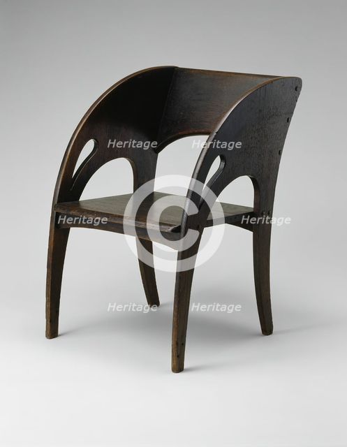 Armchair, 1904/5. Creator: J. S. Ford, Johnson and Company.