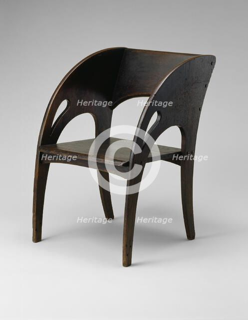 Armchair, 1904/5. Creator: J. S. Ford, Johnson and Company.