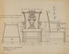 Armchair, c. 1936. Creator: Lorenz Rothkranz