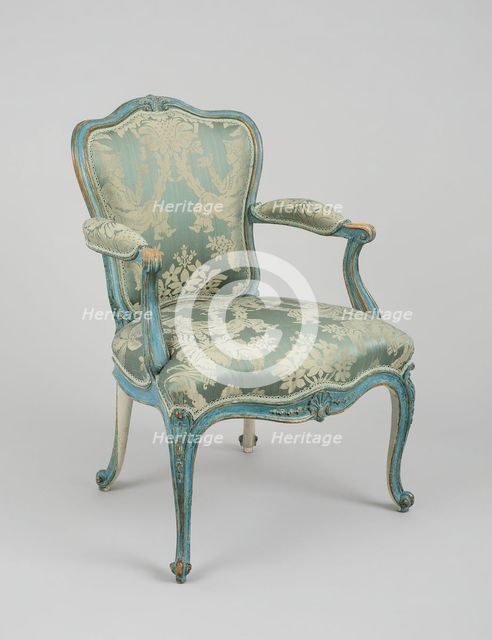 Armchair, England, 1768. Creator: Thomas Chippendale.