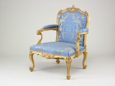 Armchair, England, c. 1765. Creator: Unknown
