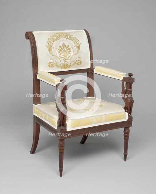 Armchair, France, c. 1795. Creator: Georges Jacob.