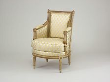 Armchair (one of a pair), Paris, 1780/85. Creator: Jean Avisse