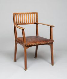 Armchair No. 8, Austria, 1898/99. Creator: Otto Wagner