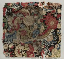 Armchair seat cover, 1685-1690. Creator: Unknown