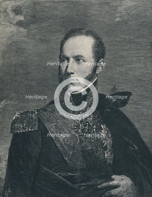 'Armand-Augustin-Louis De Caulaincourt - Duke of Vicenza', c1800, (1896). Artist: Gustave Kruell.